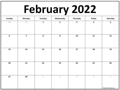 Best February 2022 Calendar Australia Get Your Calendar Printable