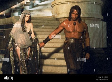 Valerie Quennessen And Arnold Schwarzenegger Conan Der Barbar 1982