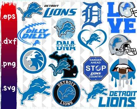 Detroit Lions, Detroit Lions svg, Detroit Lions logo, Detroit Lions 