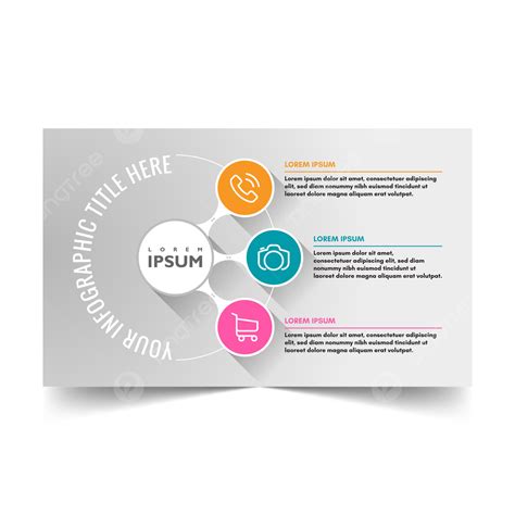 Three Points Colorful Infographic Design Template Download On Pngtree