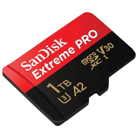 Sandisk Extreme Pro 1tb Micro Sd Card Sdxc Uhs I Action Camera Gopro