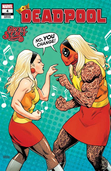 Deadpool 4 Hawthorne Gwen Stacy Cover Fresh Comics