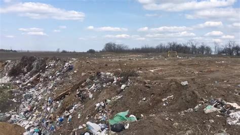 Мусор на несанкционированной свалке в Галицыново засыпали землей видео
