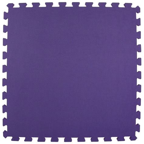 The price tag is unparalleled. Greatmats Premium Purple 24 in. x 24 in. x 5/8 in. Foam ...