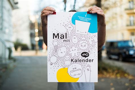 Wandkalender F R Kinder Zum Selber Gestalten Nino Gewinnspiel Kinder