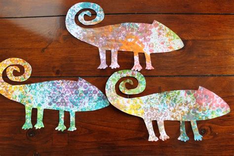 A Color Of His Own Art Activity Art Activities Reptiles Preschool