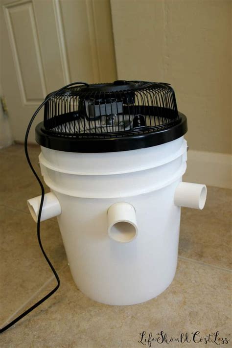 Diy Bucket Air Conditioner Tutorial Bucket Air Conditioner Diy Air