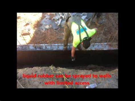 This means redgard will expand and contract ever so. Melbourne Liquid Rubber Membrane System on Retaining Walls ...