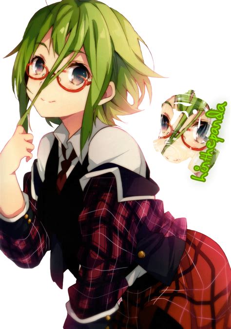 Gumi Megpoid Render By Lilybananakagamine On Deviantart