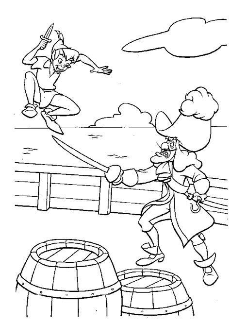 The wild coloring book pages; Peterpan Coloring Pages