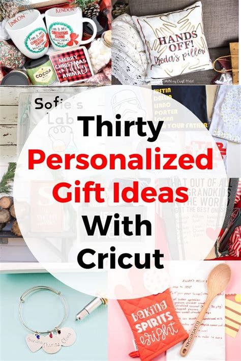 Find the best gift ideas for special occasions now! 30 Personalized Gift Ideas With Cricut