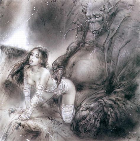 Rule 34 Female Human Luis Royo Male Male Female Monster Ogre Penetration Sex Size Difference