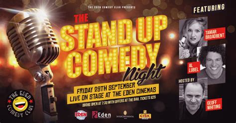 17th Stand Up Comedy Night Eden Leisure Group