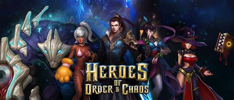 Gamelofts Mobile Moba Called Heroes Of Order And Chaos Is Getting A