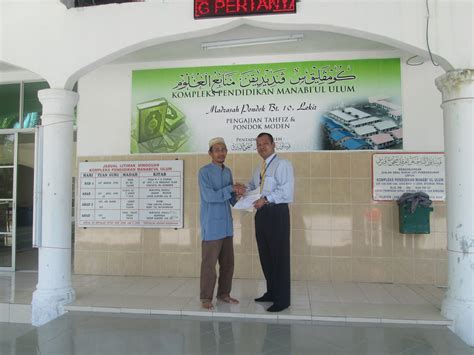 Pondok darul ulum an najah. Persatuan Kebajikan Al-Furqan, Manjung, Perak: SUMBANGAN ...