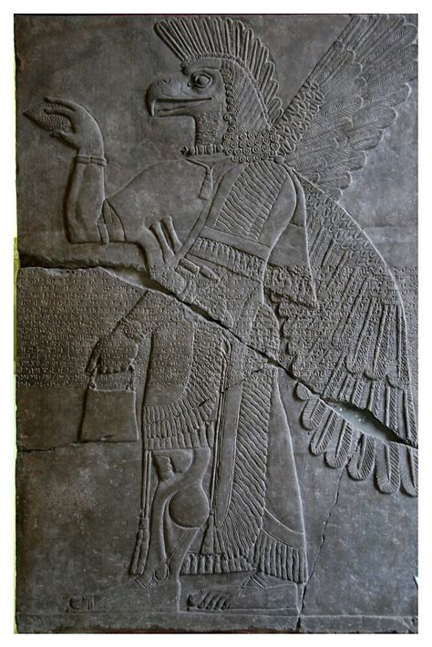 The Assyrian God Ashur Pergamon Museum Berlin By Docnaus Redbubble