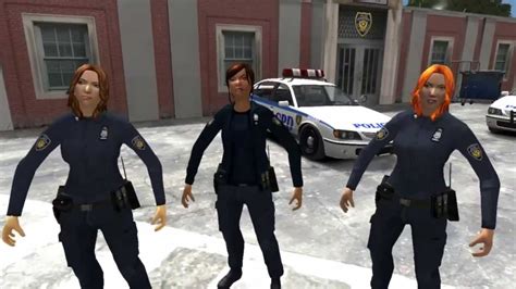 Gta Iv Female Lcpd Cops Recuse New York City From Criminals Youtube