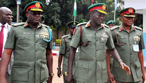 Nigerian army has joined a host of others to celebrate the appointment of major general farouk yahaya as the new chief of army staff (coas). Nigerian Army redeploys top generals