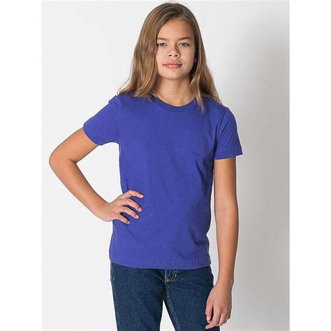 The adair group has you covered with affordable prices and an assortment of colors, sizes and styles. American Apparel 2201W Youth Custom T-Shirt | Bulk Custom ...