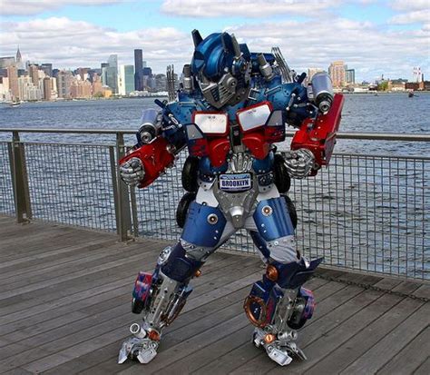 Transformers Optimus Prime Cosplay Costume By Brooklyn Robotworks