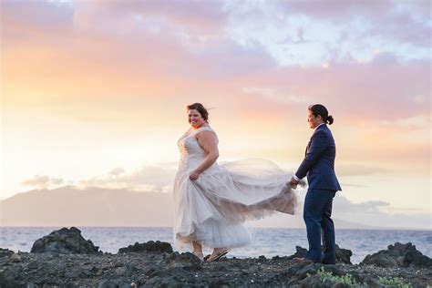 Intimate Maui Wedding Equally Wed Lgbtq Weddings