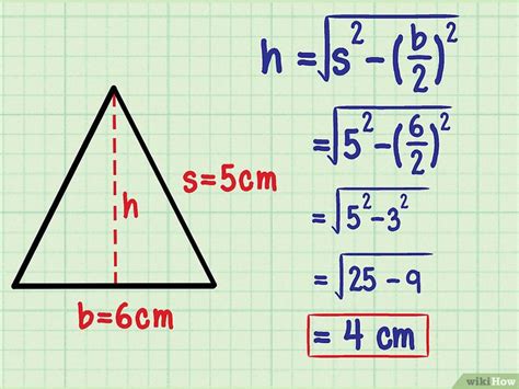 Calcular Area De Un Triangulo Isosceles Printable Templates Free