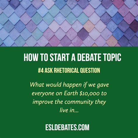 5 Clear Ways To Begin A Debate With Examples Esl Debates