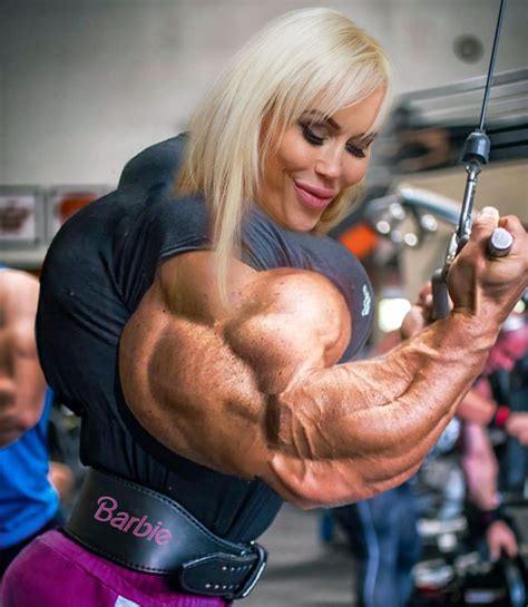 Bicep Barbie By Nik On Deviantart Biceps Muscle Women Muscular Women
