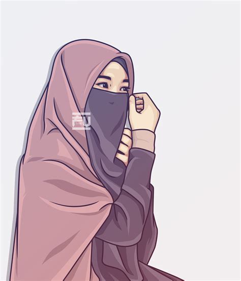 11 Gambar Kartun Muslimah Untuk Profil Wa