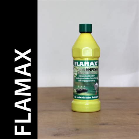 Das set mit 3 pet flaschen, je 1 liter in den. Flamax Bio- Lampenöl , 6 PET-Flaschen á 800ml | Bio ...