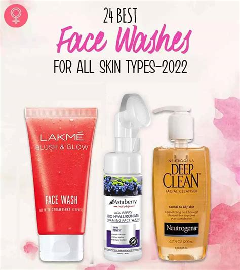 24 Best Face Washes For All Skin Types In India 2023