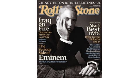 Eminem In The Media Rolling Stone 2004
