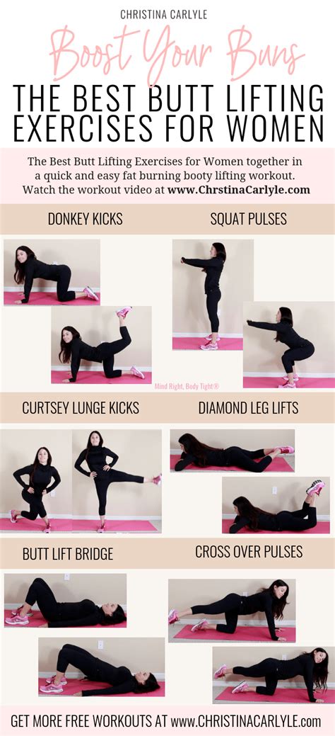 The Best Butt Lifting Exercises In A Quick And Easy Butt Workout For