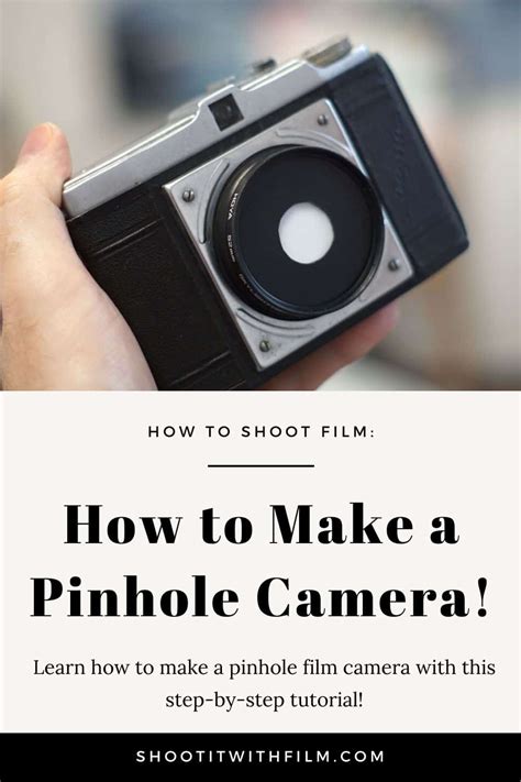 How To Make A Pinhole Camera Pinhole Camera DIY With Step By Step Instructions Learn How To