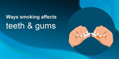 the effects of smoking on your teeth and gums