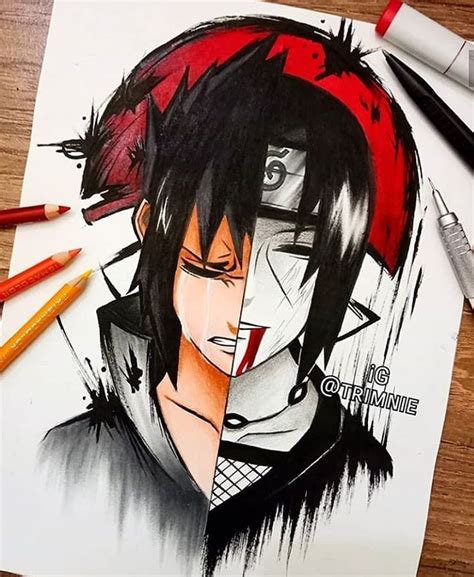 Xxl No Instagram Sasuke Itachi Finished Drawing Do You Like Art