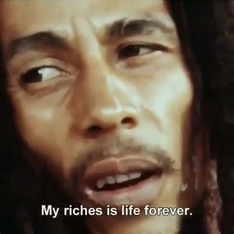 His quotes and sayings are so important. wise words from king Bob Marley interview about richness and money in 1979 . this man.. wise ...