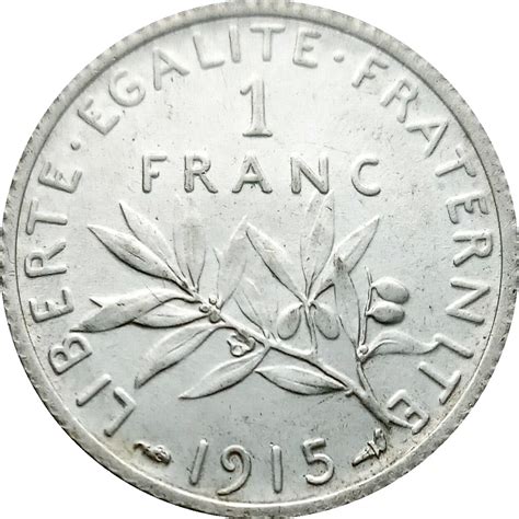 1 Franc France Numista