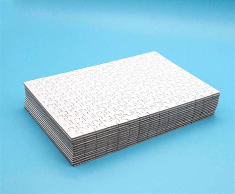 Diy 4x6 150pc Micro Jigsaw Puzzle Blanks For Sublimation Printing 12