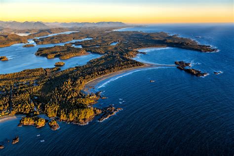 Chesterman Beach Tofino Aerial Fine Art Nature Photography Prints By