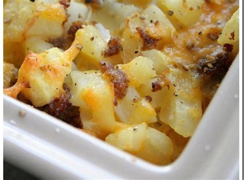 Cheesy Potato Breakfast Casserole Recipe Just A Pinch
