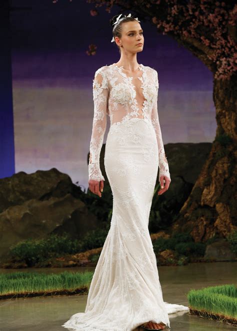 She was not perfect, but this story chronicles how she made the best out of many awful circumstances she found herself in. Ines Di Santo Alluring Long Sleeve Sheath Wedding Gown