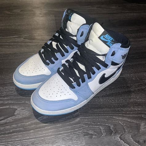 OPEN TO OFFERS Item: University Blue Jordan 1s Size:... - Depop