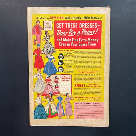 Love Secrets 33 Golden Age Romance Comic Quality 1953 I Was A Dance Hall Girl Ebay