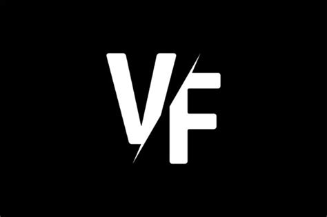 Monogram Vf Logo Design Graphic By Greenlines Studios · Creative Fabrica