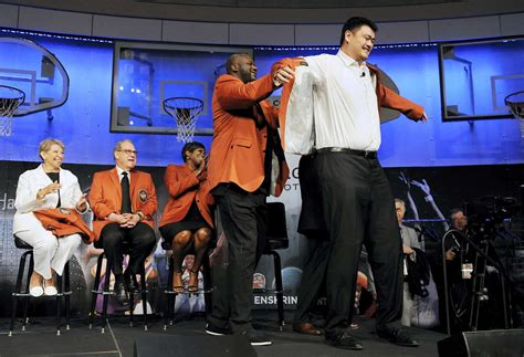 Shaq Iverson Yao Ming Headline Basketball Hall Of Fame Class