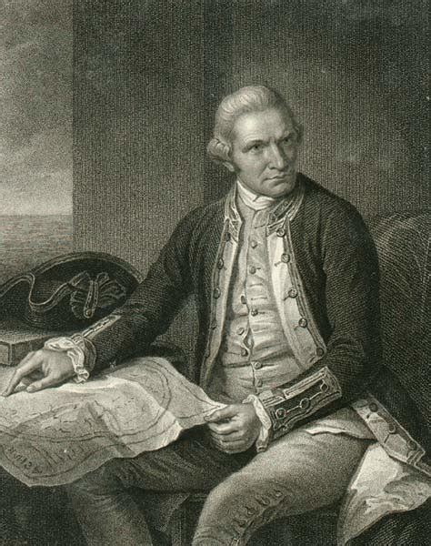 Engraving Of Dance Portrait Of Captain James Cook Rn Frs 1728 1779 A Photo On Flickriver