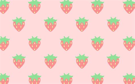 FREE Strawberry Desktop Wallpaper Van X S Ko Fi Shop Ko Fi Where Creators Get Support