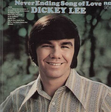 Dickey Lee Never Ending Song Of Love Records Lps Vinyl And Cds