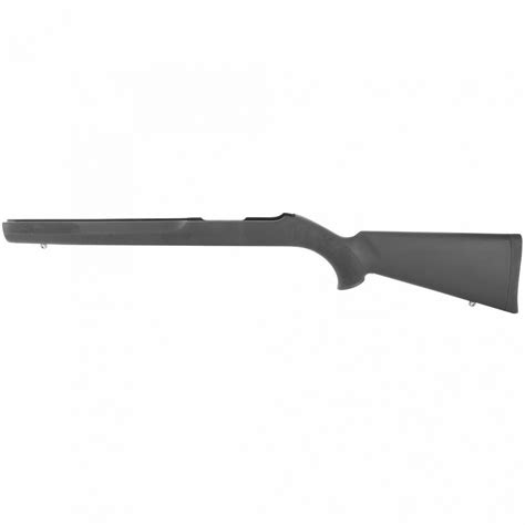 Hogue Stock Ruger 1022 Overmolded Bull Barrel Black 4shooters